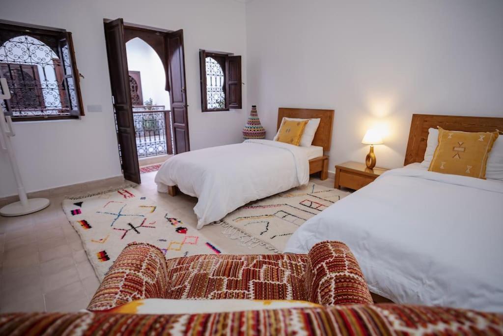 Paisible Riad Privatif Au Coeur De Marrakech Маракеш Екстериор снимка
