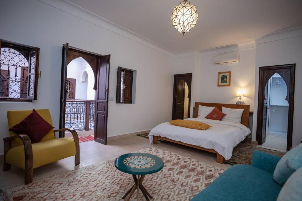Paisible Riad Privatif Au Coeur De Marrakech Маракеш Екстериор снимка